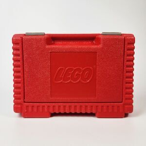 VTG 80s LEGO Storage Case Building Toys Colorful Tote Hardcase AFOL Retro Create